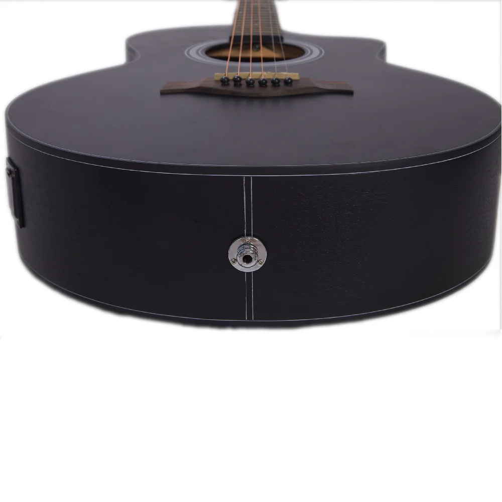 Vault EA40 41 inch Premium Solid Spruce-Top Cutaway Acoustic Guitar - Image 38