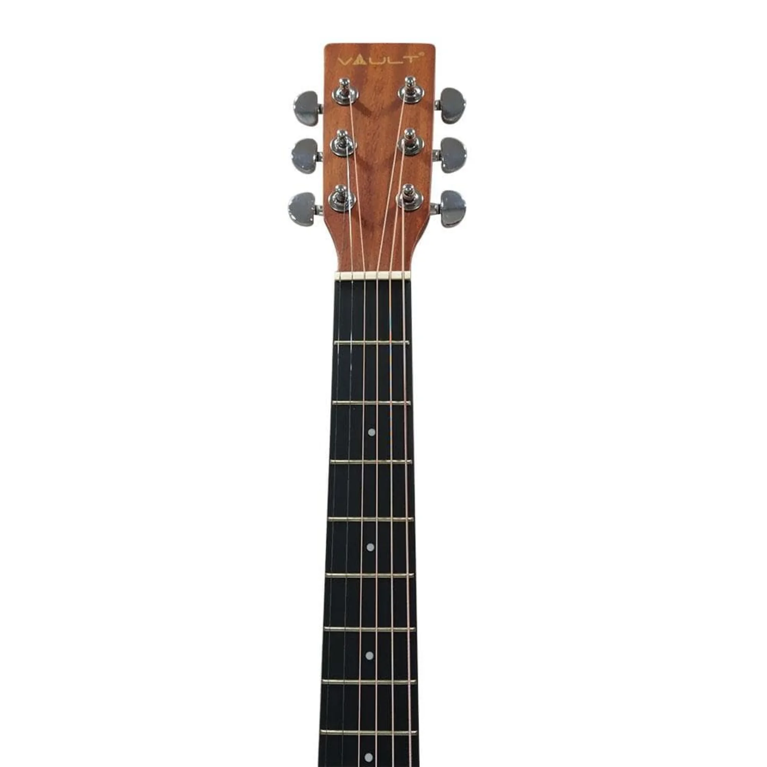 Vault EA40 41 inch Premium Solid Spruce-Top Cutaway Acoustic Guitar - Image 4