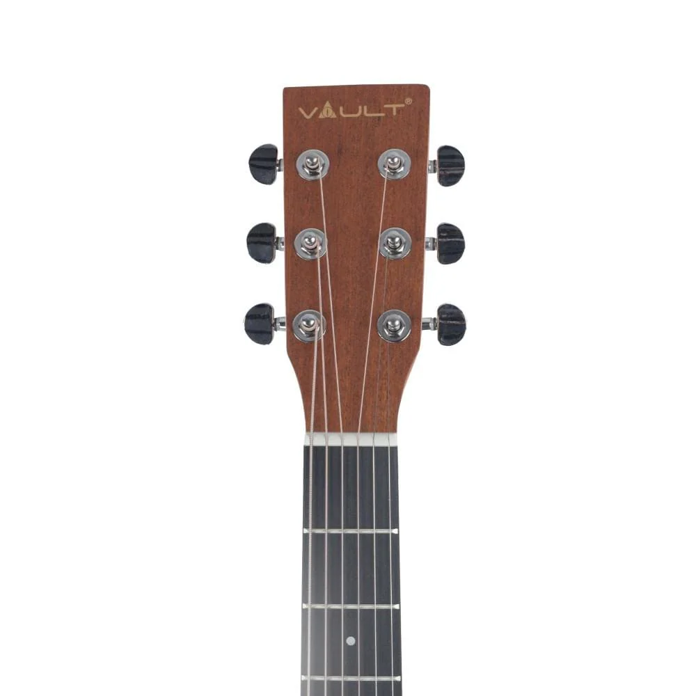 Vault EA40 41 inch Premium Solid Spruce-Top Cutaway Acoustic Guitar - Image 47