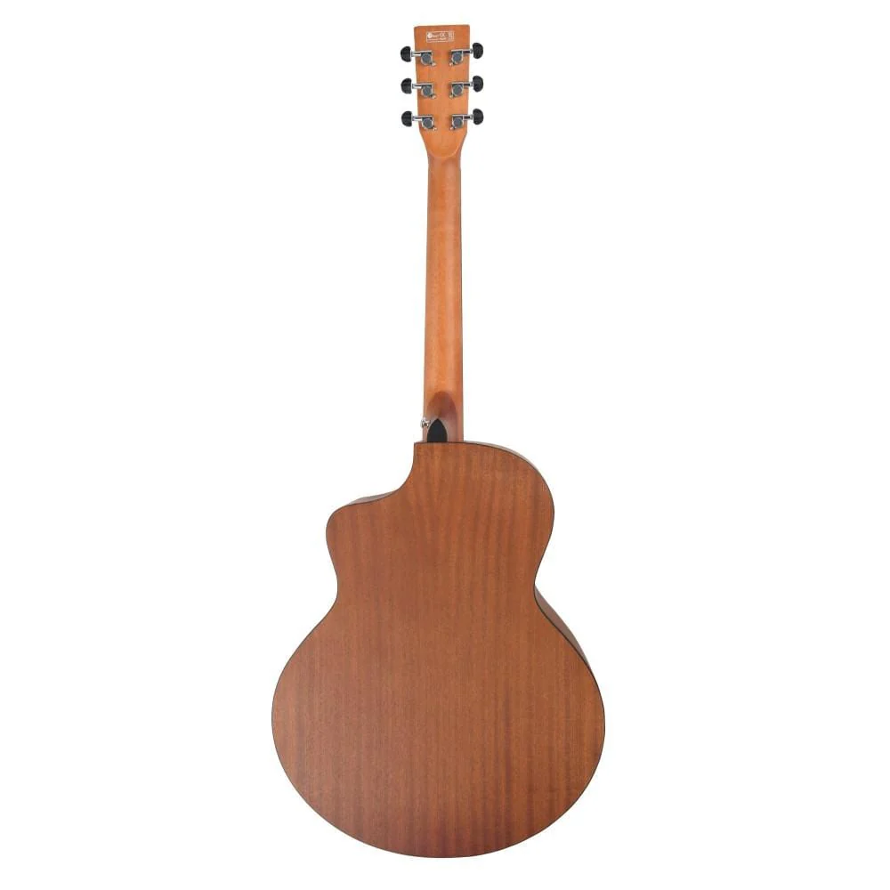 Vault EA40 41 inch Premium Solid Spruce-Top Cutaway Acoustic Guitar - Image 48