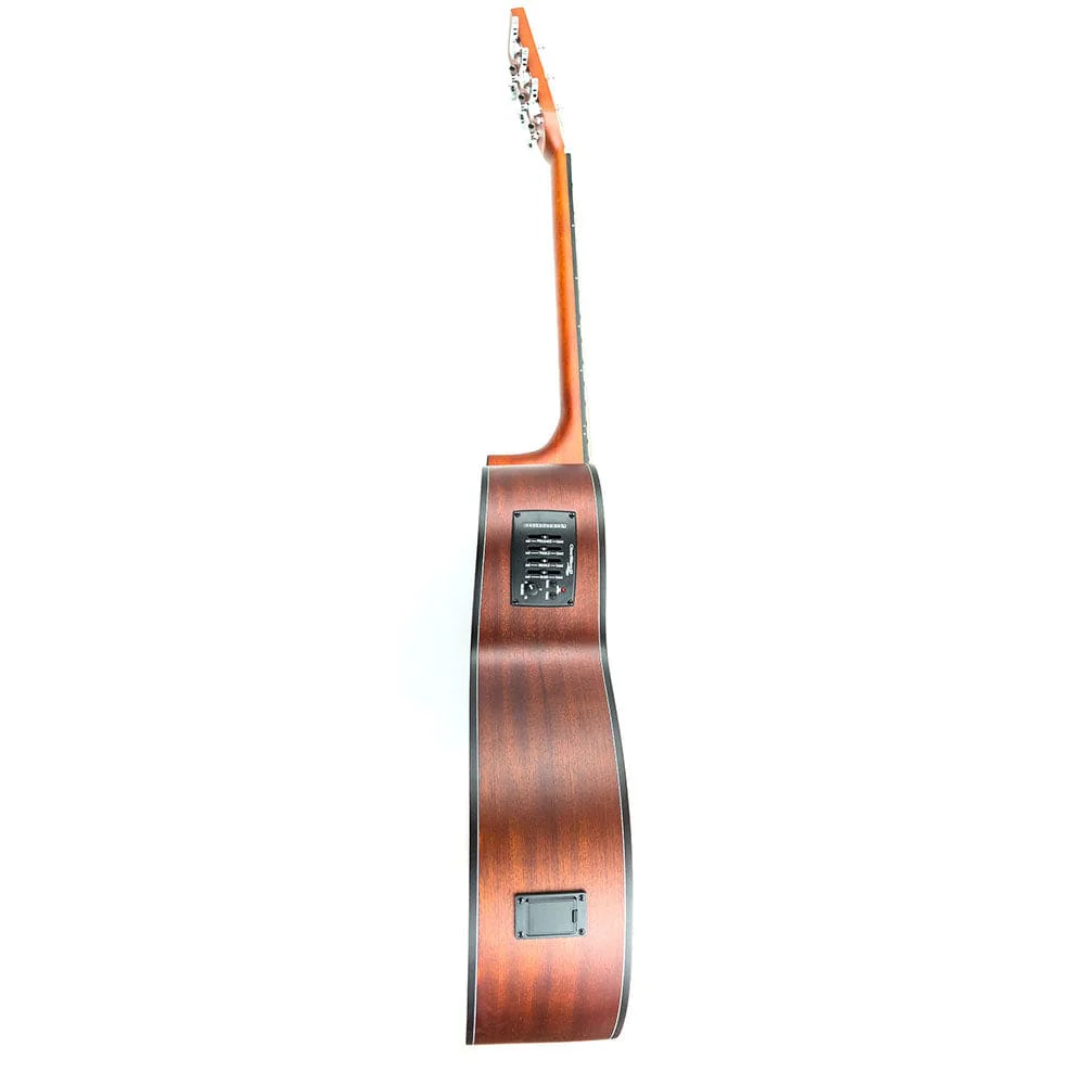 Vault EA40 41 inch Premium Solid Spruce-Top Cutaway Acoustic Guitar - Image 55