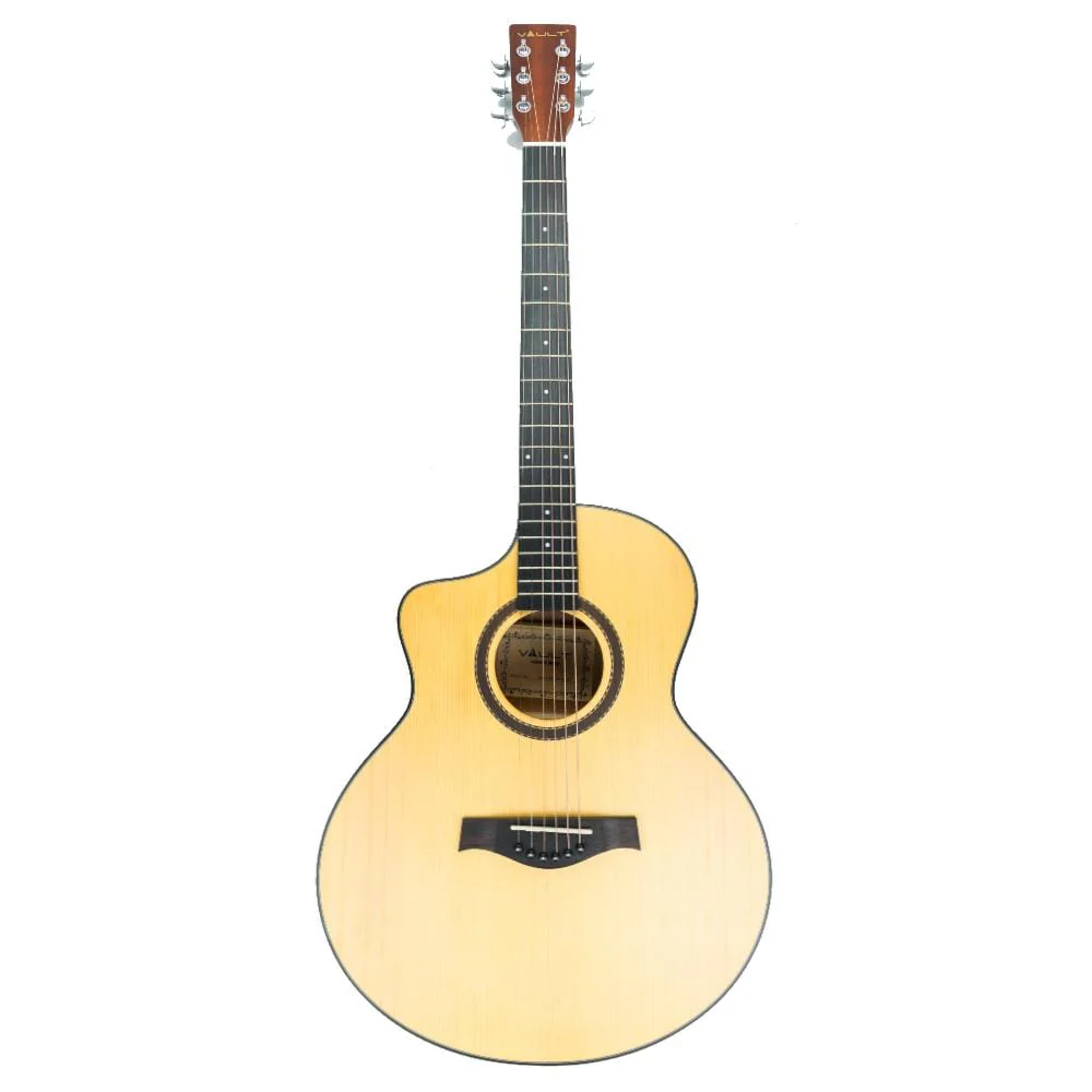 Vault EA40 41 inch Premium Spruce-Top Cutaway Acoustic Guitar - Open Box