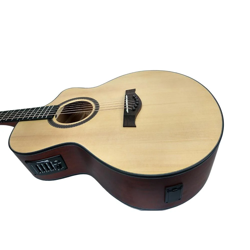 Vault EA40CE 41 inch Premium Spruce-Top Cutaway Electro Acoustic Guitar - Open Box - Image 5