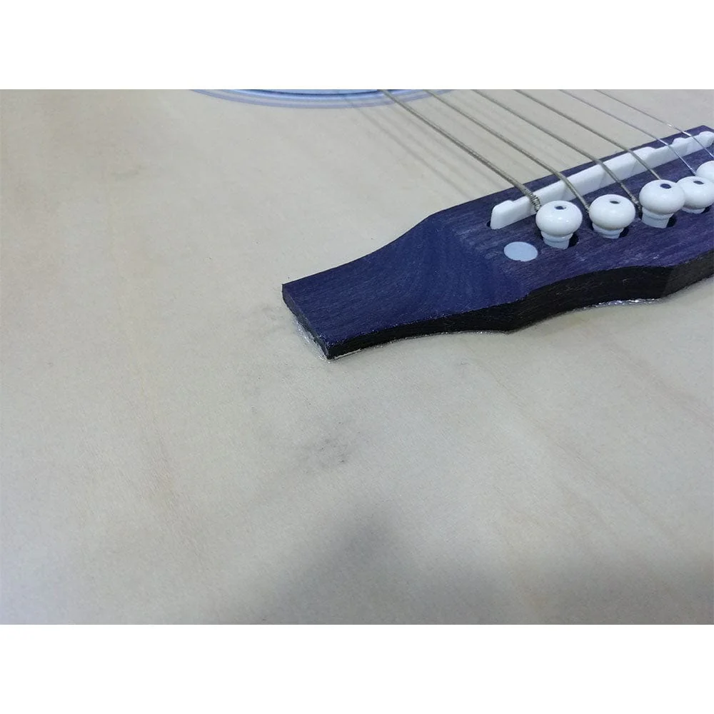 Vault ED-10C 41 inch Cutaway Acoustic Guitar - Natural - Open Box B Stock - Image 9