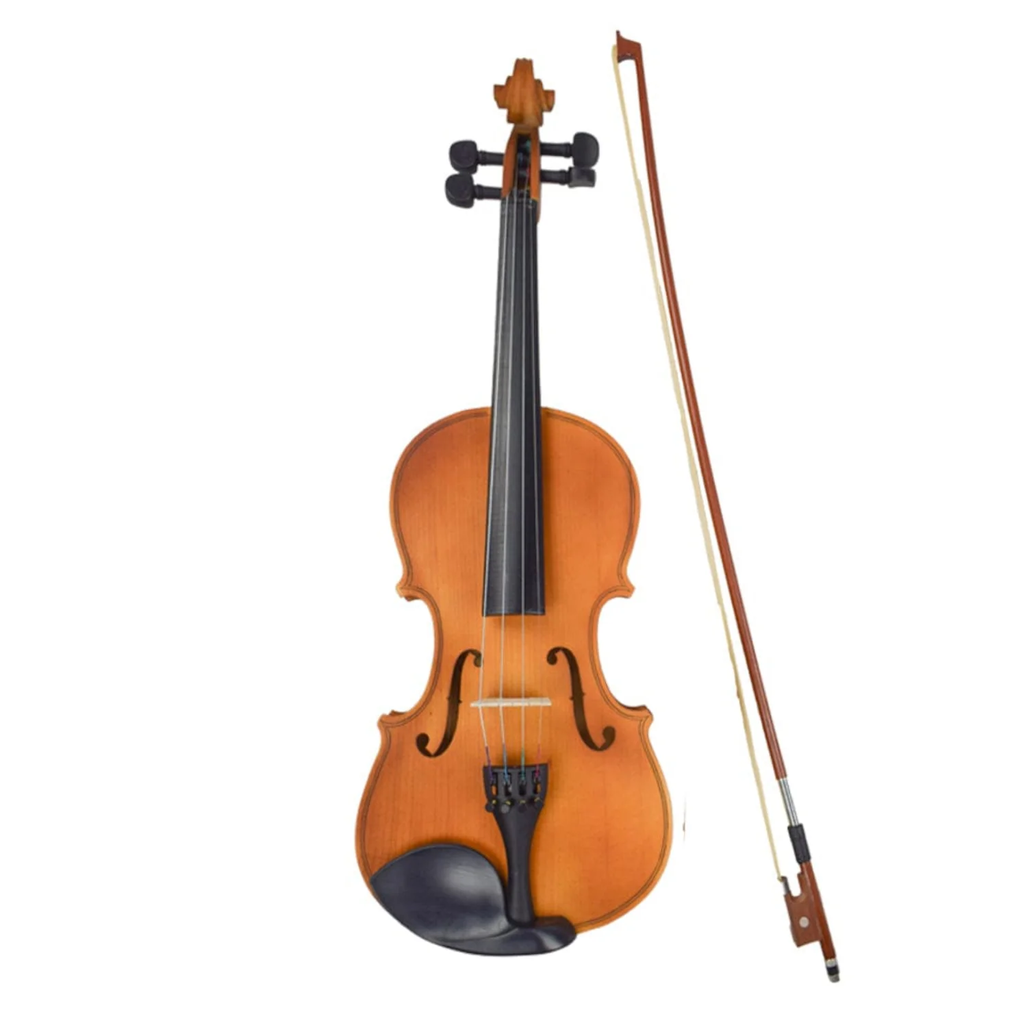 Vault Enorm Solid Spruce Top 4/4 Violin with Bow, Rosin & Case (Outfit)