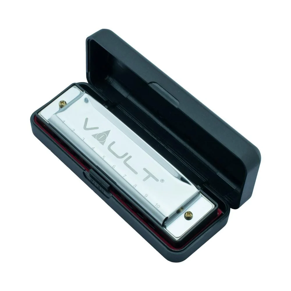 Vault HA1000 10-Hole Beginner Harmonica - Open Box - Image 8