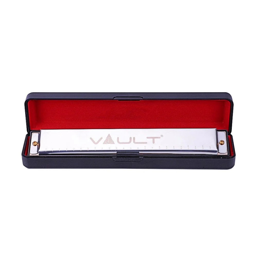 Vault HA1020 24-Hole Beginner Harmonica - Key of A - Open Box