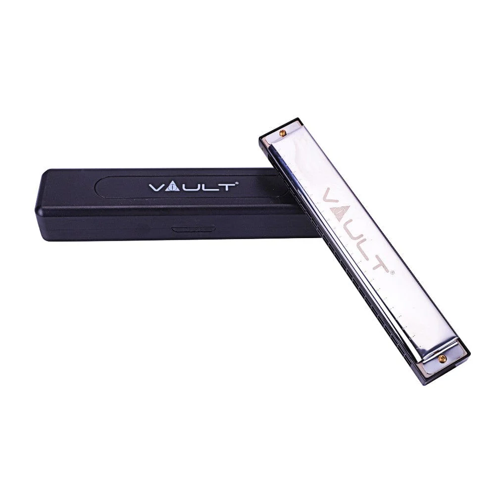 Vault HA1020 24-Hole Beginner Harmonica - Key of A - Open Box - Image 2