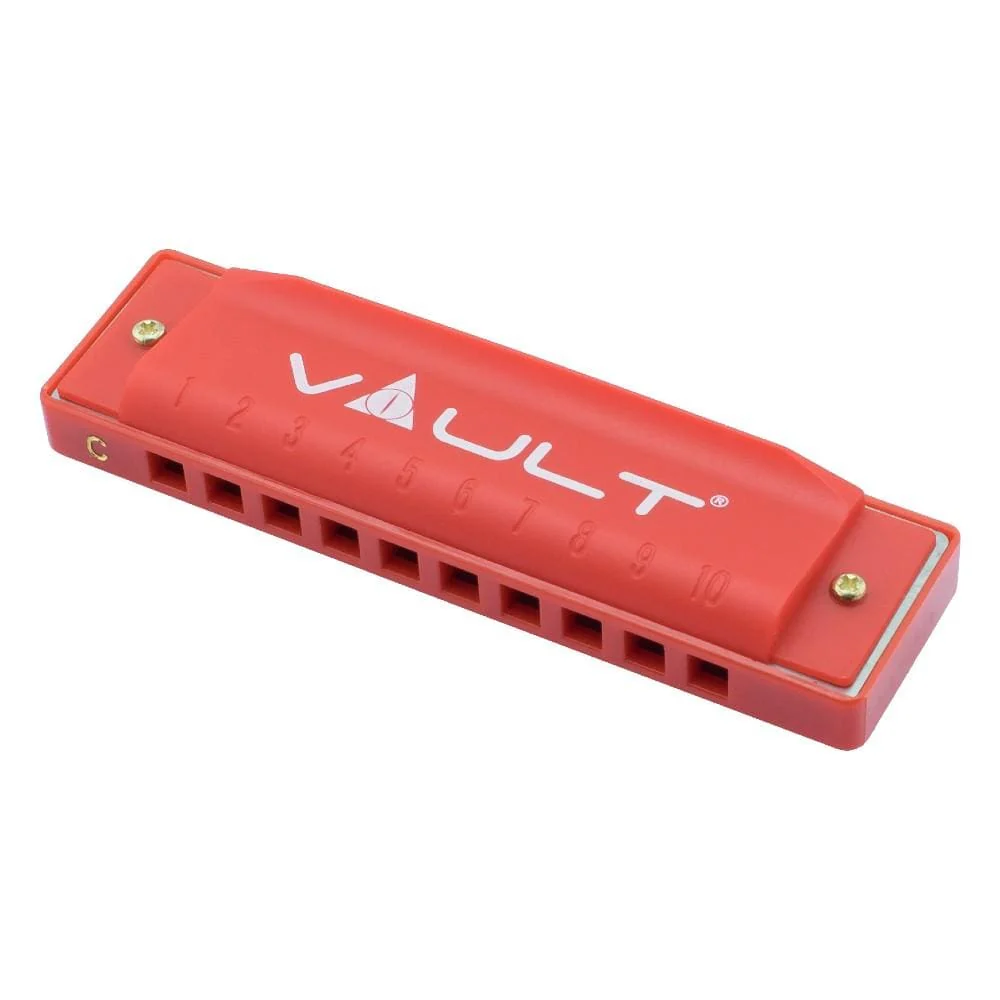 Vault HA500 Key C 10-Hole Diatonic Harmonica/ Mouth Organ - Image 5