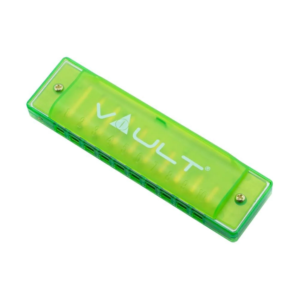Vault HA500 Key C 10-Hole Diatonic Harmonica/ Mouth Organ - Image 9