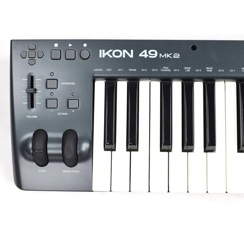 Vault Ikon MK2 49 Key Velocity Sensitive Midi Keyboard with Bitwig 8-Track Bundle - Open Box - Image 5