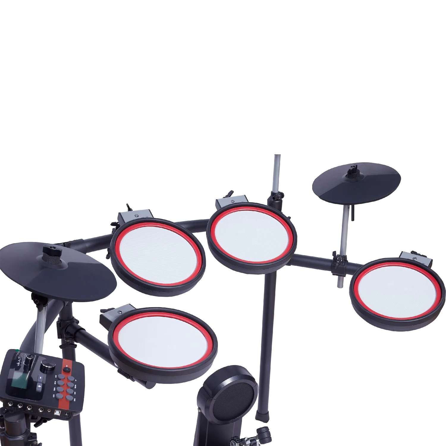 Vault Impact Fusion Electronic Drum Kit with Dual Zone Mesh Pads, Dual Zone Cymbals and Advanced Module with 300+ Sounds - Image 13