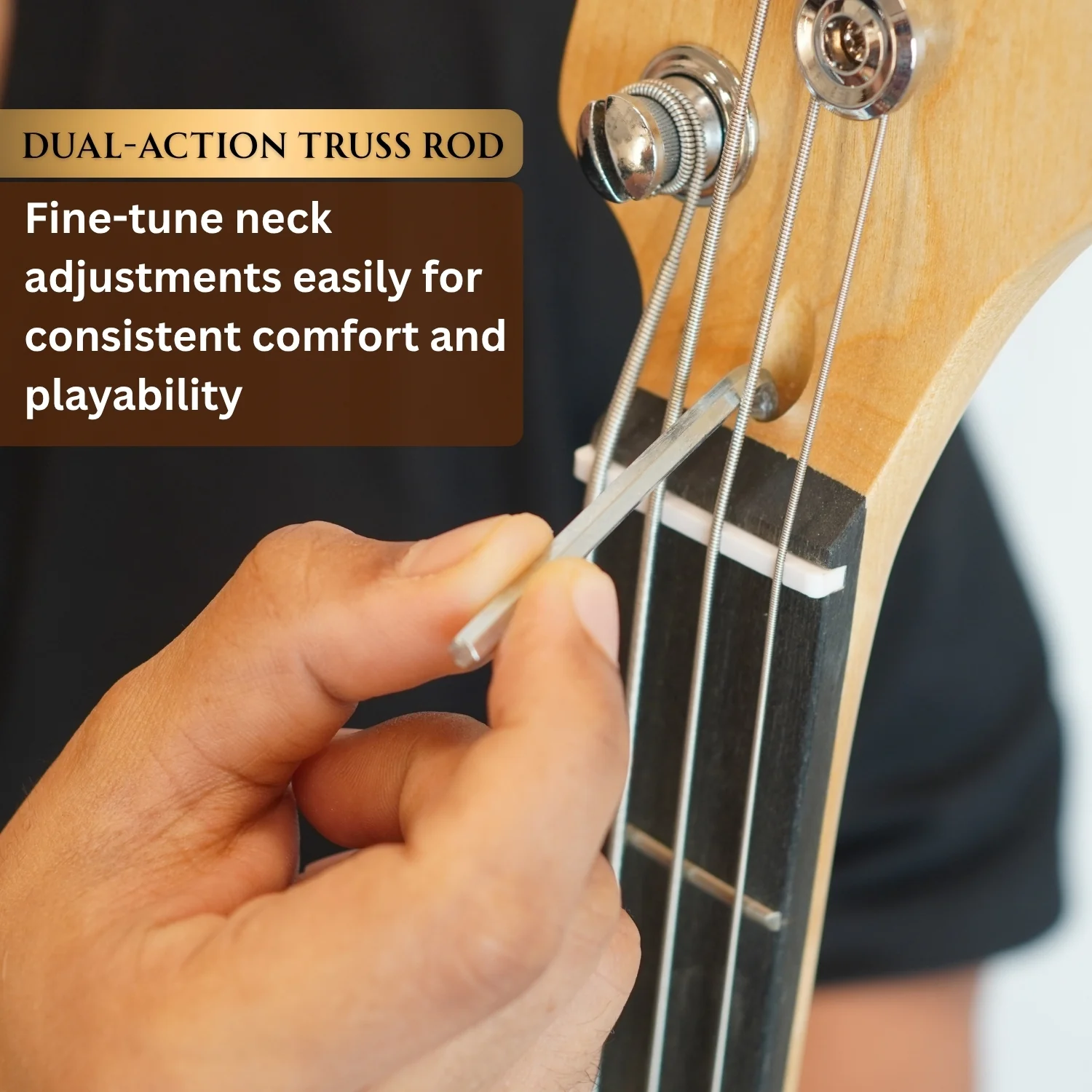 Vault JB4 Jazz Bass 4-String Bass Guitar - Image 8