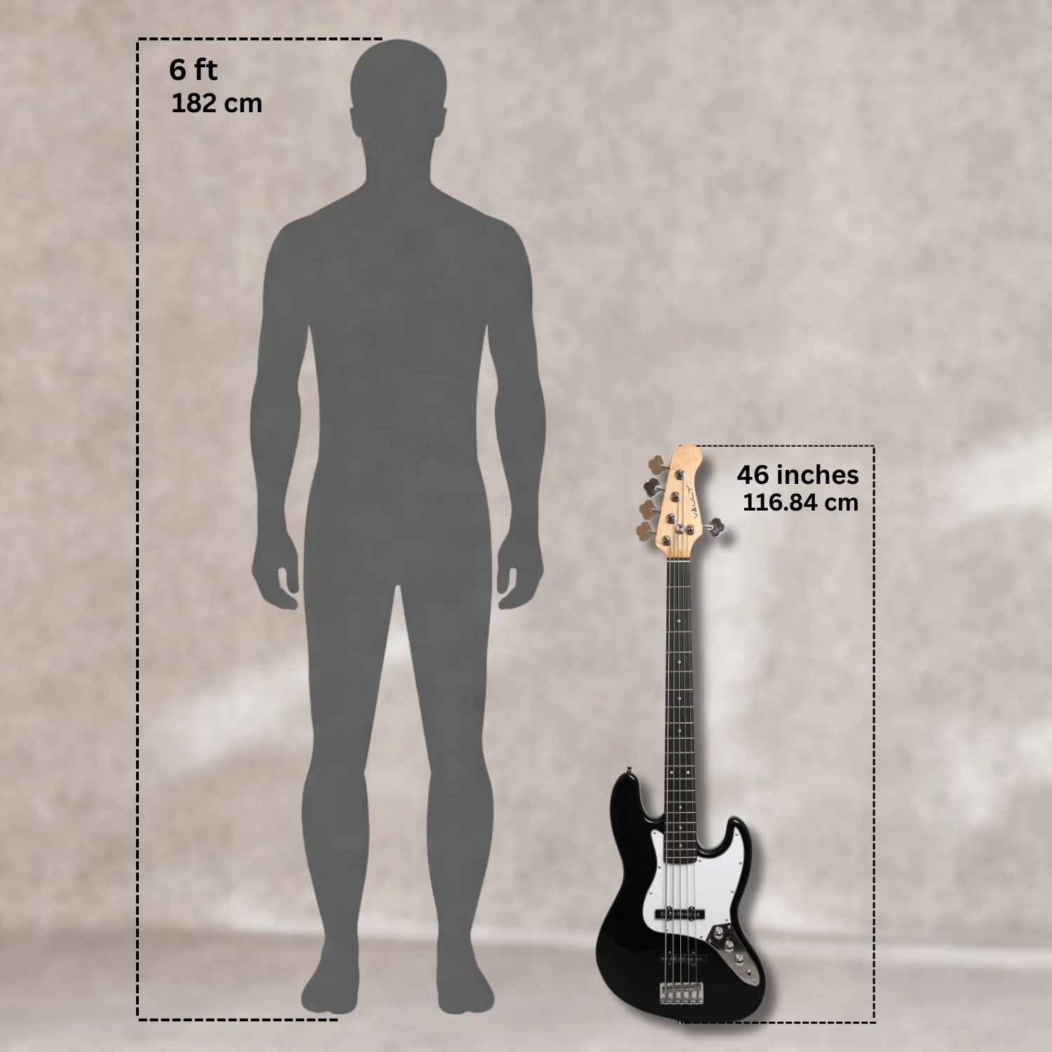 Vault JB5 Jazz Bass 5-String Bass Guitar - Image 10