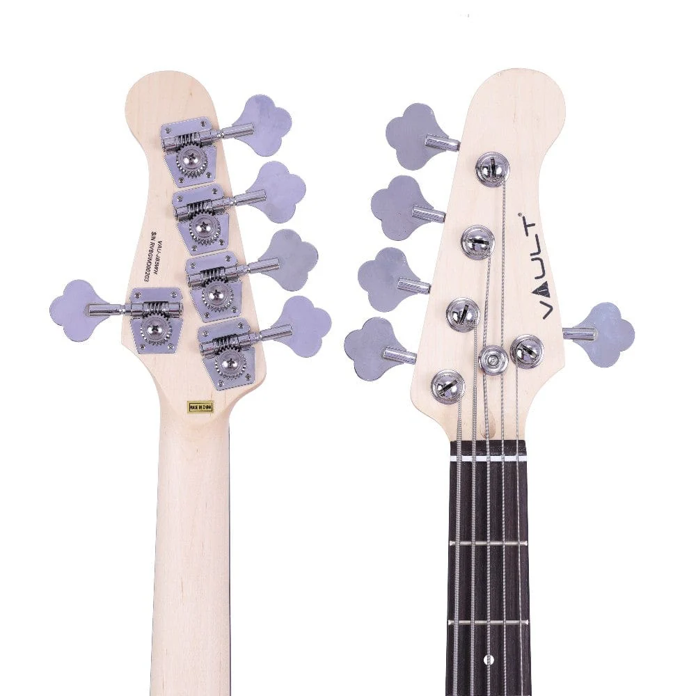 Vault JB5 Jazz Bass 5-String Bass Guitar - Open Box - Image 4