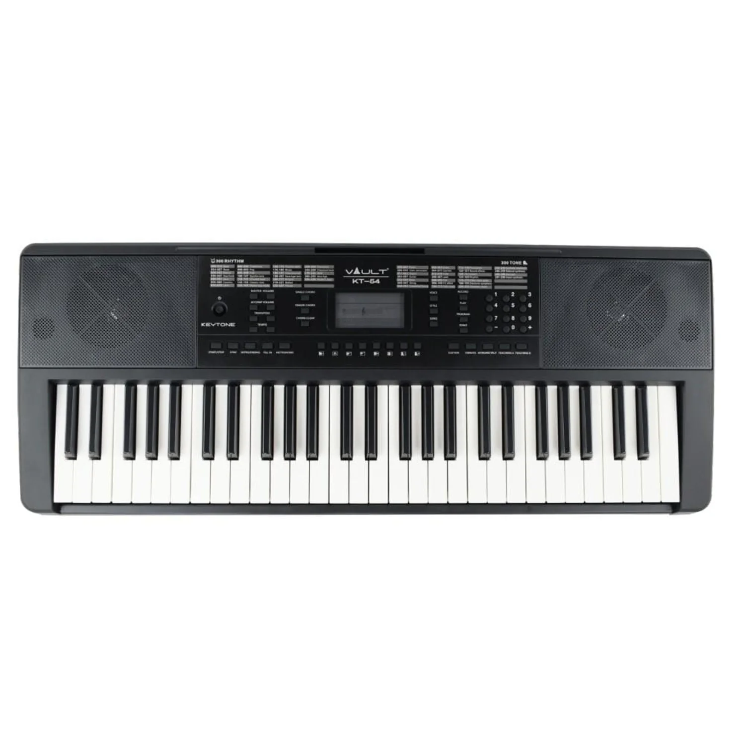Vault KT-54 Keytone 54-Key Keyboard - Black - Open Box B Stock