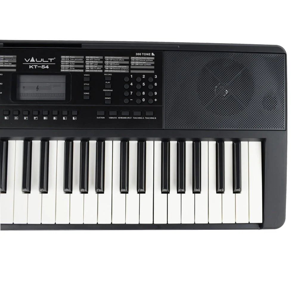 Vault KT-54 Keytone 54-Key Keyboard - Black - Open Box B Stock - Image 4