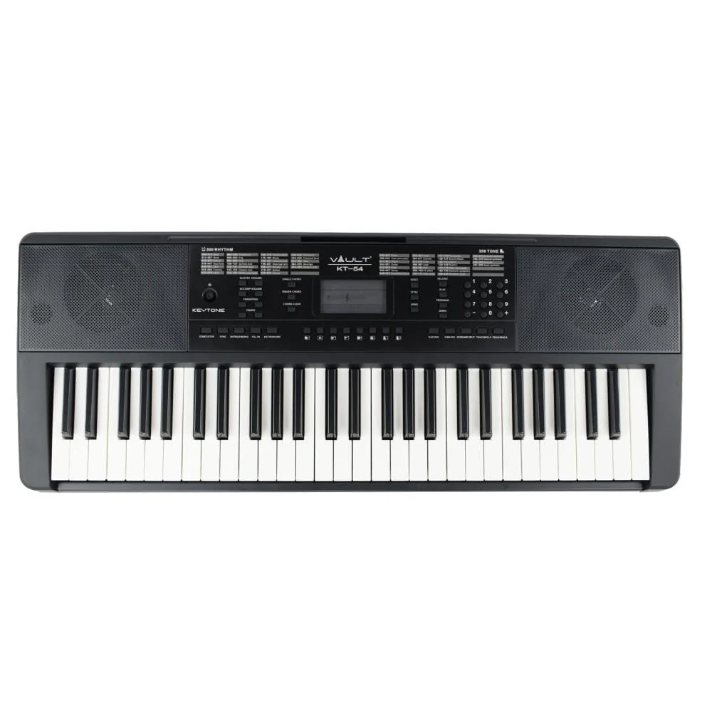 Vault KT-54 Keytone 54-Key Keyboard With Gigbag, Polishing Cloth, Online Lessons & Ebook - Image 2