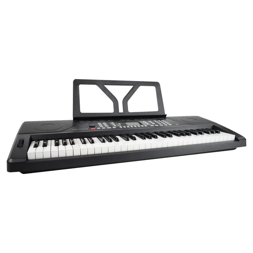 Vault KT-61 Keytone Touch Sensitive 61-Key Keyboard - Black - Open Box - Image 3