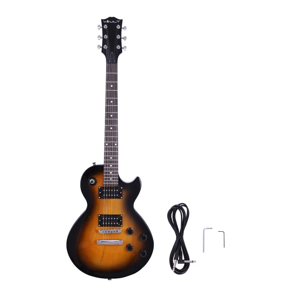 Vault LP1 Les Paul Style Electric Guitar - Open Box - Image 8