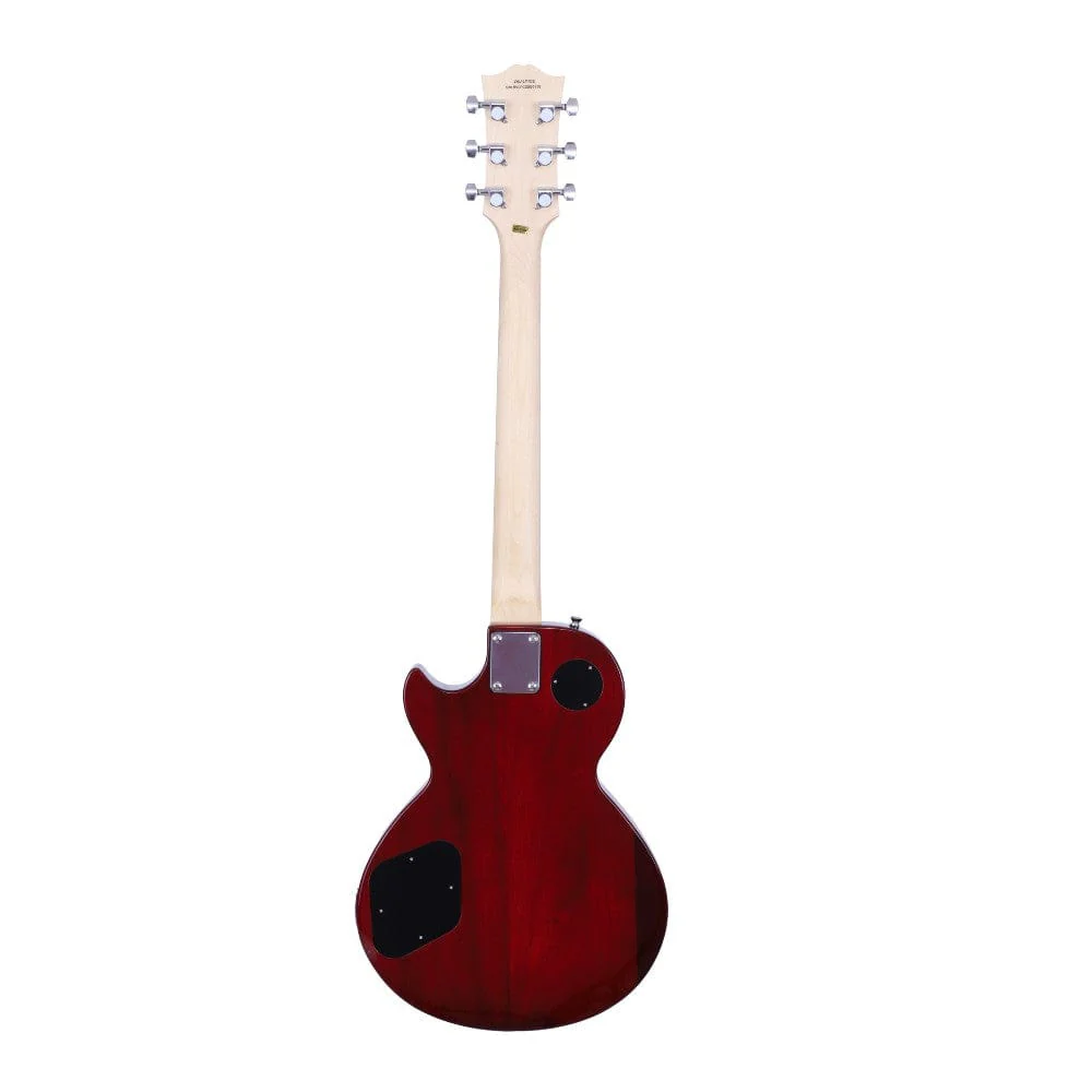 Vault LP1 Les Paul Style Electric Guitar with Vault Play True Wireless Earbuds - Image 20