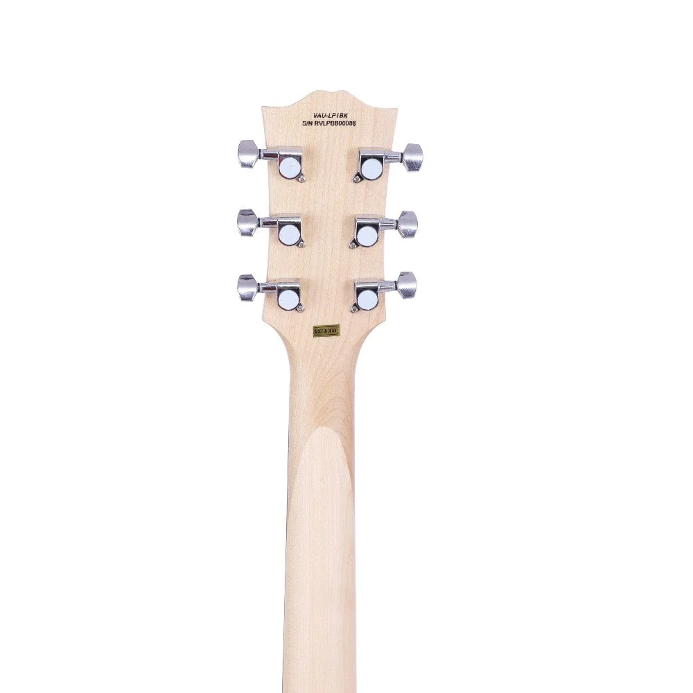 Vault LP1 Les Paul Style Electric Guitar with Vault Play True Wireless Earbuds - Image 8