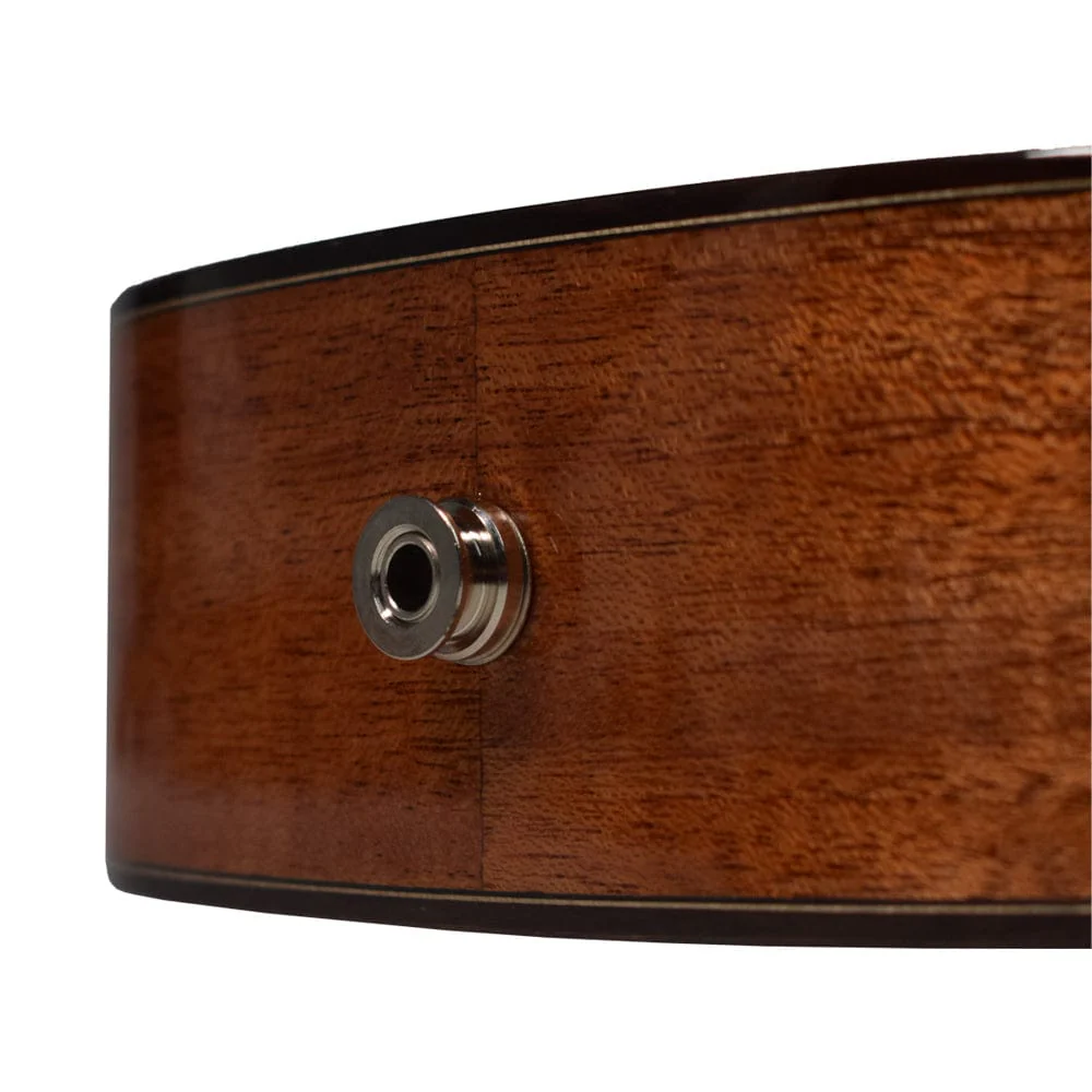 Vault Performer Pro 30" All Solid Mahogany Premium Baritone Ukulele with EQ - Open Box - Image 4