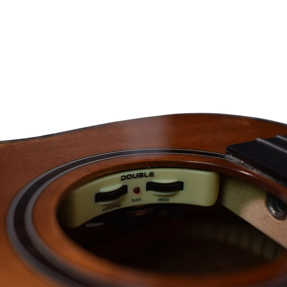 Vault Performer Pro 30" All Solid Mahogany Premium Baritone Ukulele with Gigbag - Image 12