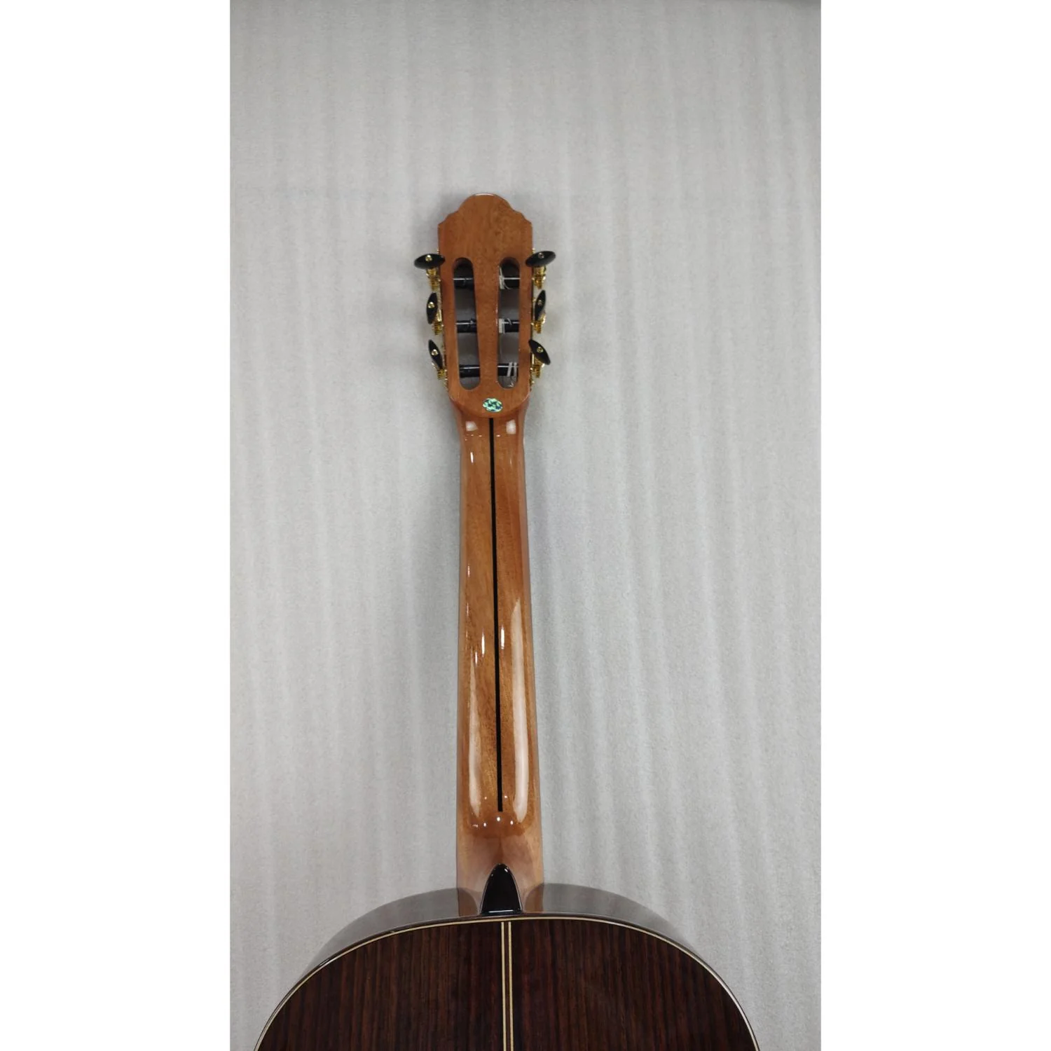 Vault Performer Pro All Solid Body Classical Guitar with Armrest and Dual EQ Pickup - Open Box - Image 10