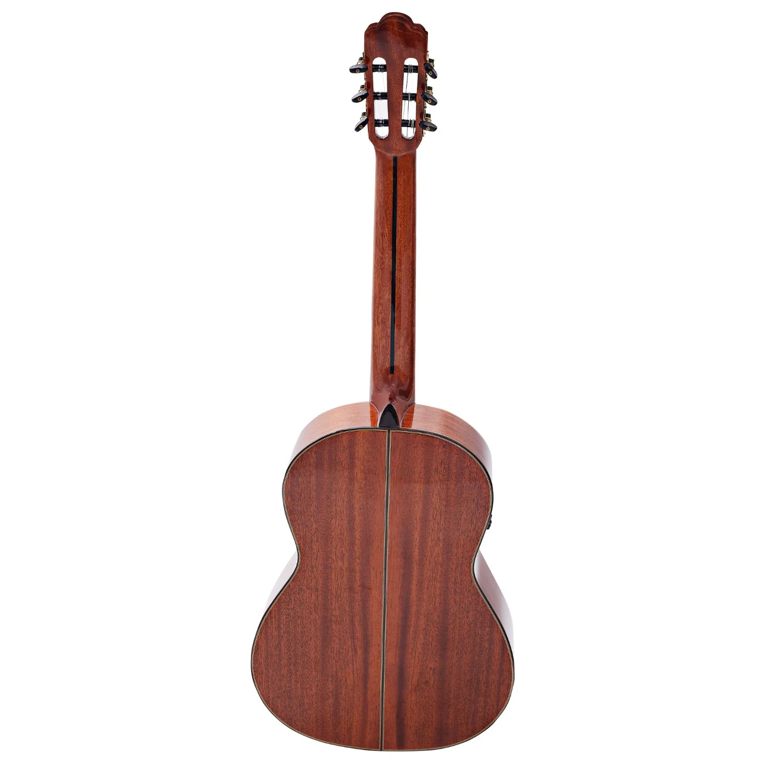Vault Performer Pro Premium Classical Guitar with All Solid wood and Transacoustic EQ with Delay, Reverb, Chorus onboard effects and 25mm Paded Gigbag - Image 12