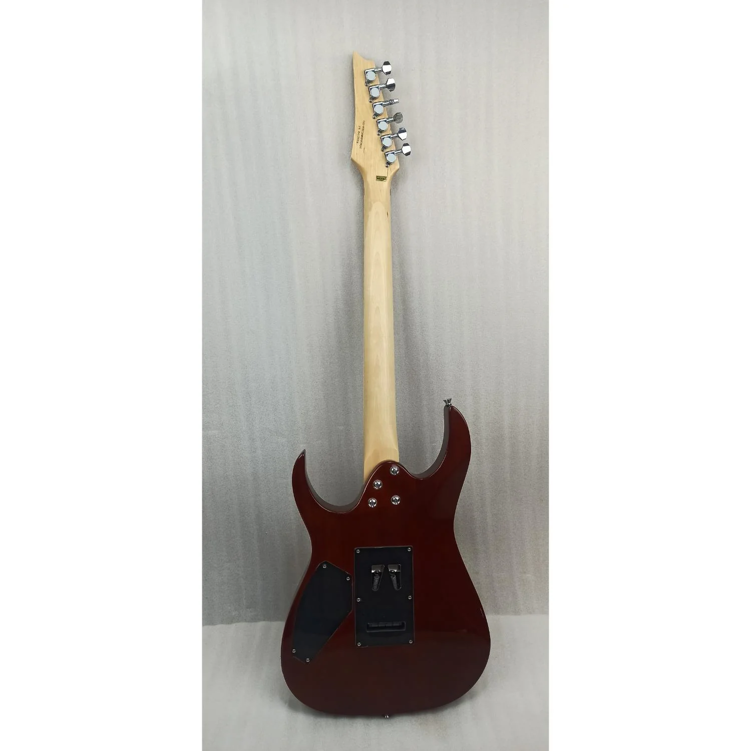 Vault Performer Pro RG 6 String Electric Guitar - High Gloss Solid Mahogany - Open Box - Image 16