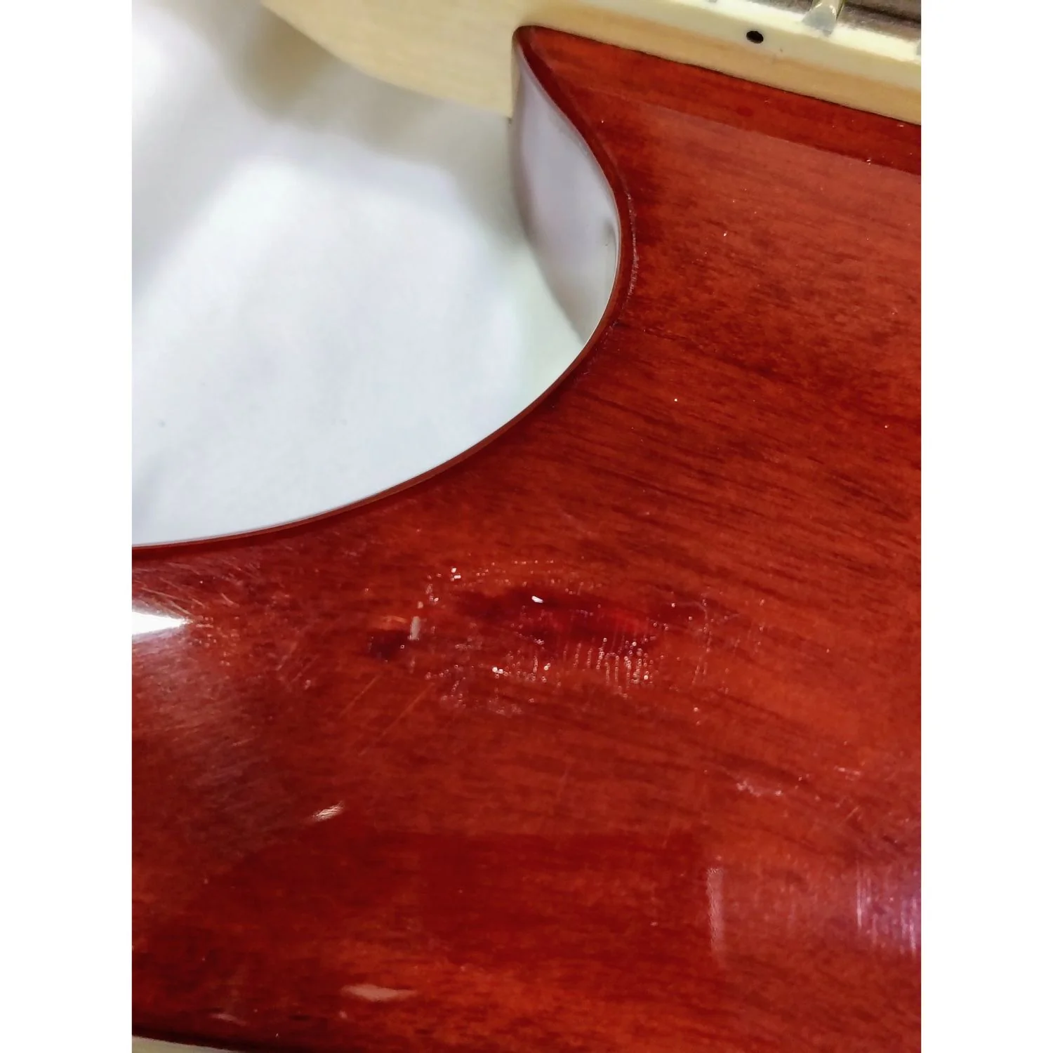 Vault Performer Pro RG 6 String Electric Guitar - High Gloss Solid Mahogany - Open Box - Image 18