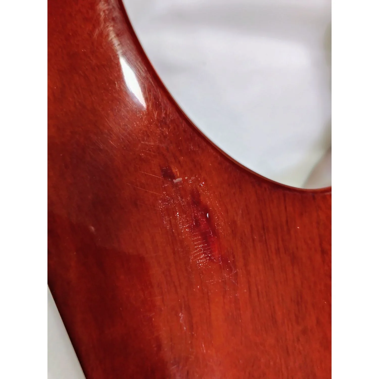 Vault Performer Pro RG 6 String Electric Guitar - High Gloss Solid Mahogany - Open Box - Image 19
