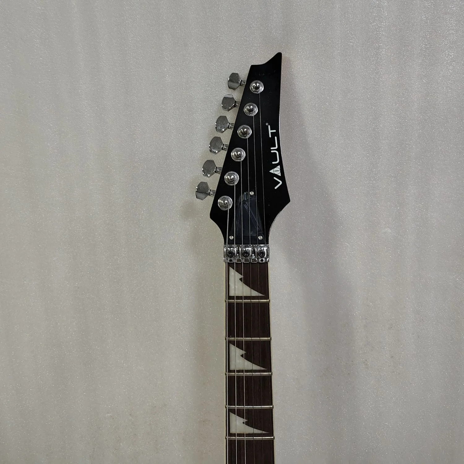 Vault Performer Pro RG 6 String Electric Guitar - High Gloss Solid Mahogany - Open Box - Image 22