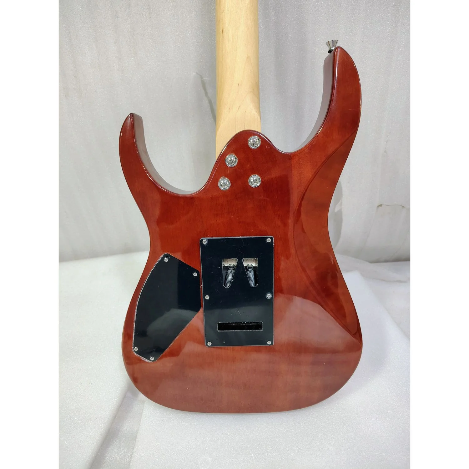Vault Performer Pro RG 6 String Electric Guitar - High Gloss Solid Mahogany - Open Box - Image 26