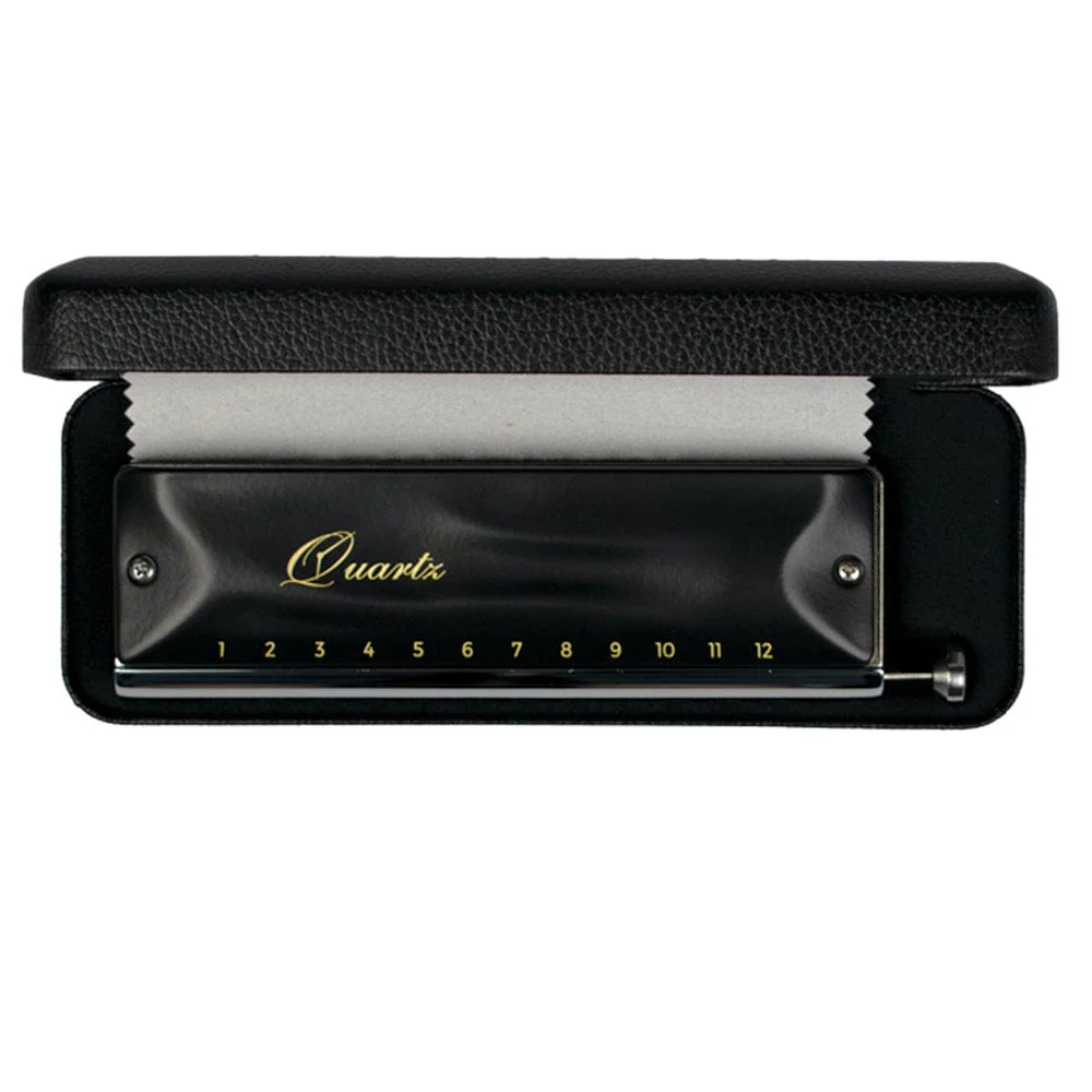 Vault Quartz 12 Hole Chromatic Harmonica / Mouth Organ - Image 5