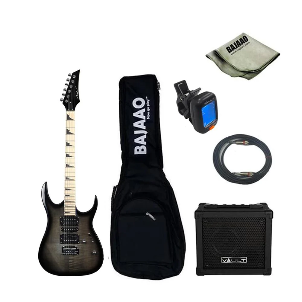 Vault RG1 Electric Guitar Gigbag Bundle with Die-cast tuners and Dual-action truss rod - Image 4