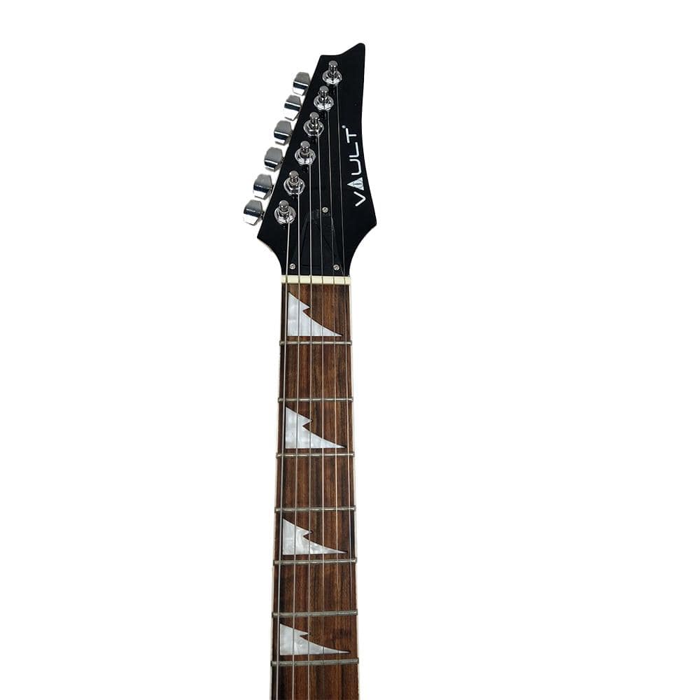 Vault RG1RW Soloist Style Electric Guitar With Digitech Element XP ELMTXPV-01 Guitar Processor Bundle - Image 17