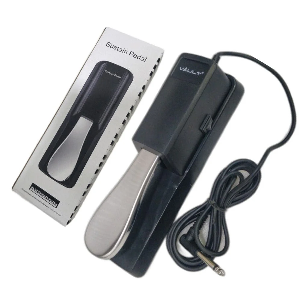 Vault SP1 Keyboard Universal Sustain Pedal for MIDI keyboard, Digital Piano and Electronic Keyboards - Image 3