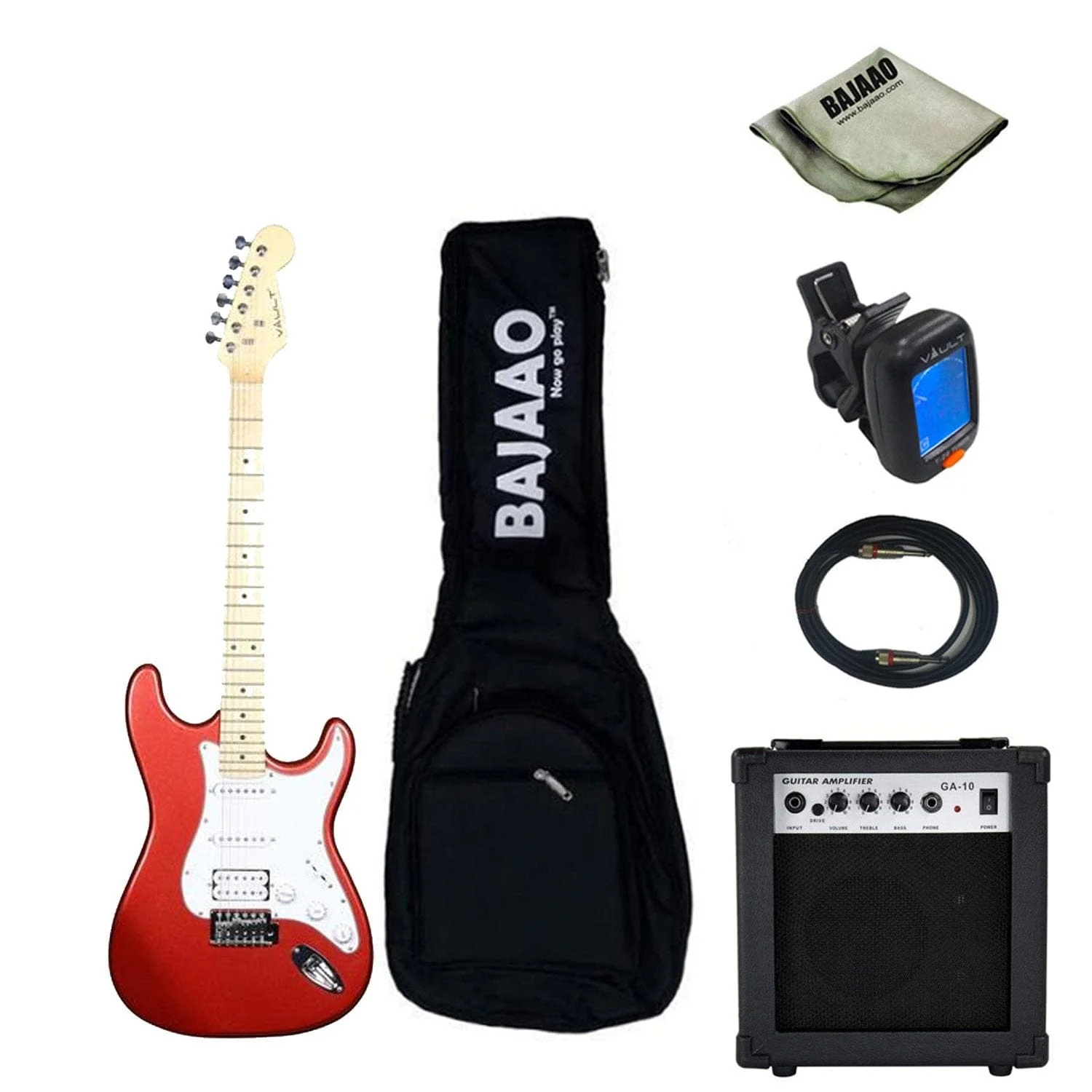 Vault ST1M Electric Guitar Basic Bundle - Image 5
