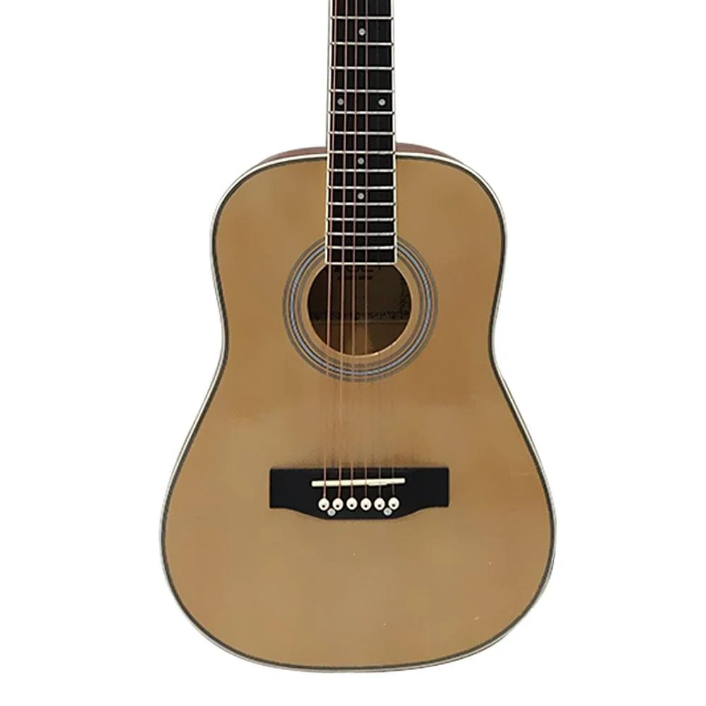 Vault Traveller 34 Inch Acoustic Guitar - Natural Gloss - Open Box - Image 6