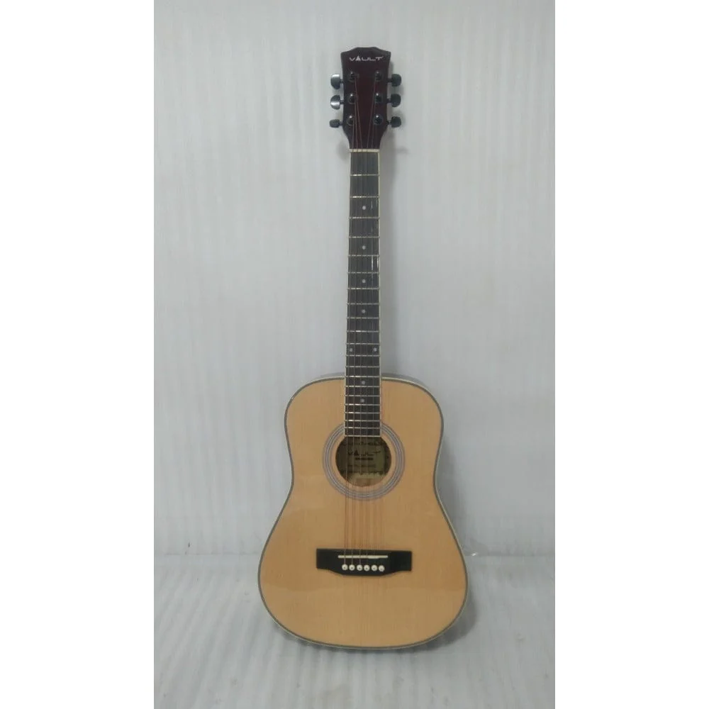 Vault Traveller 34 Inch Acoustic Guitar - Natural Gloss - Open Box B Stock - Image 13