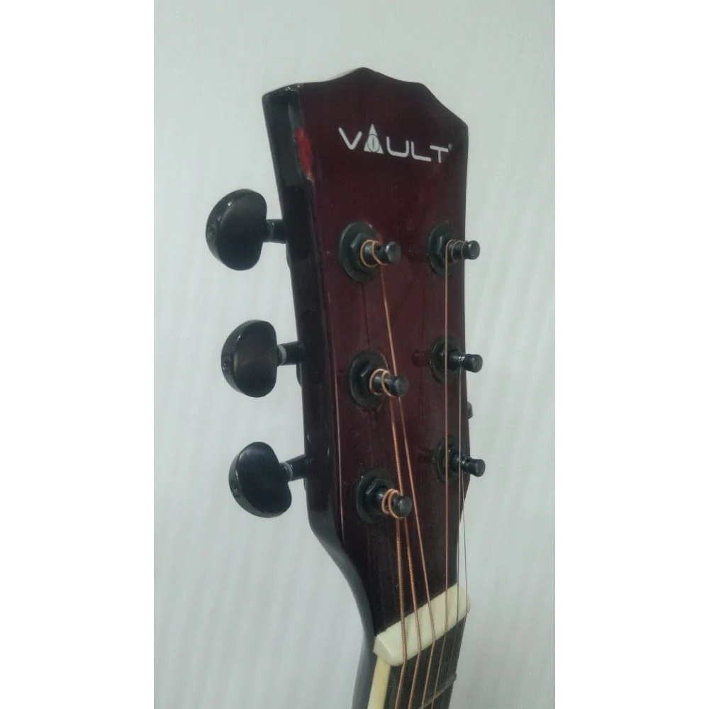 Vault Traveller 34 Inch Acoustic Guitar - Natural Gloss - Open Box B Stock - Image 16
