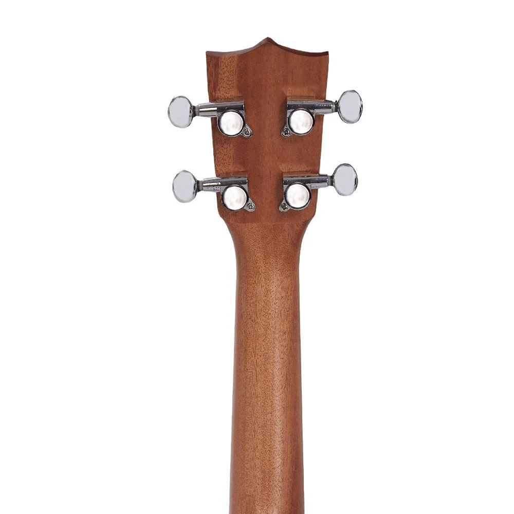 Vault UK-1000SC 21-Inch Solid Spruce Top Premium Semi Cutaway Soprano Ukulele - Open Box - Image 8