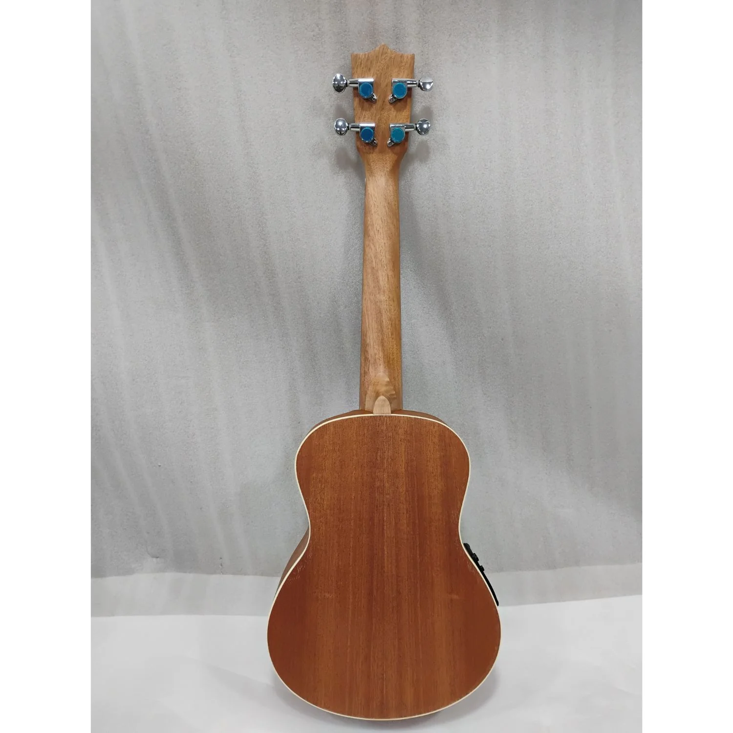 Vault UK-1000TCE 26-Inch Solid Spruce Top Premium Semi Cutaway Electro- Acoustic Tenor Ukulele - Open Box B Stock - Image 5
