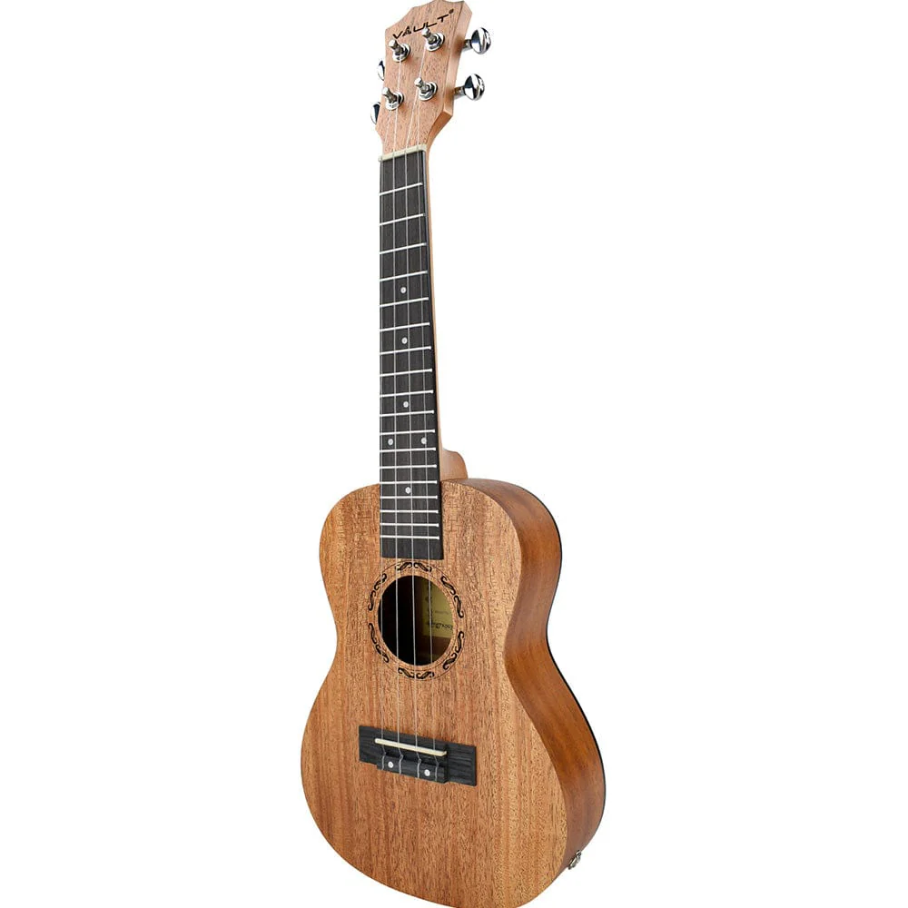 Vault UK-2000CCE 23-Inch Solid Mahogany Top Premium Electro-Acoustic Concert Ukulele With EQ & Gigbag - Image 7