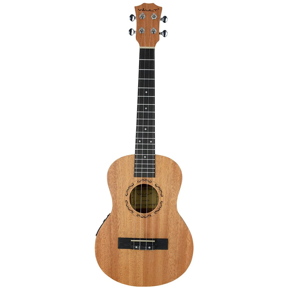 Vault UK-2000T 26-Inch Solid Mahogany Top Premium Tenor Ukulele With Gigbag - Image 2