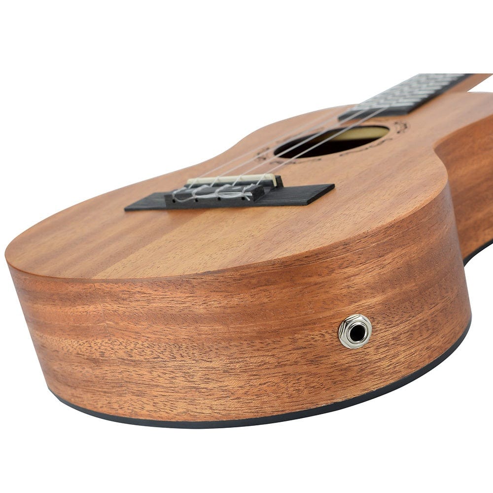 Vault UK-2000TCE 26-Inch Solid Mahogany Top Premium Electro-Acoustic Tenor Ukulele With EQ & Gigbag - Image 7