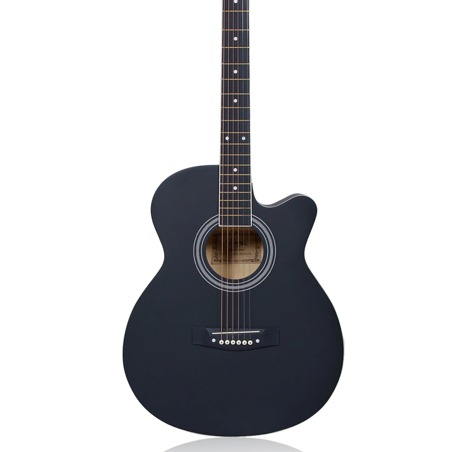 Vault UK-200C 23" Premium Walnut Laminate with Side Soundport Concert Ukulele - Open Box - Image 12