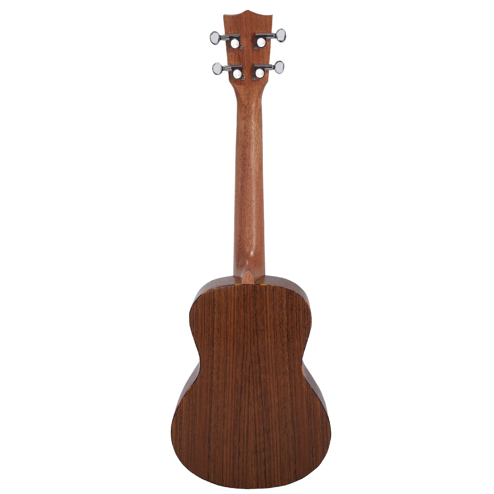 Vault UK-200C 23" Premium Walnut Laminate with Side Soundport Concert Ukulele - Open Box - Image 13